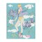 Stupell Industries Exercise Girl with Clouds Canvas Wall Art Design by Melissa Wang